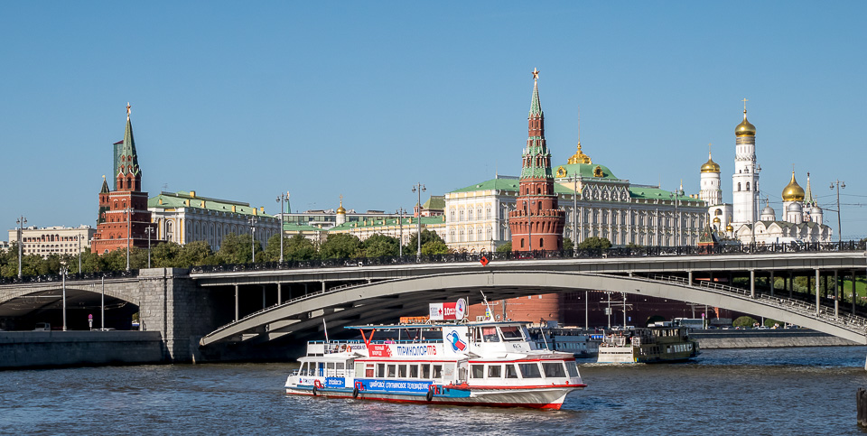 Москва на кораблике 2015