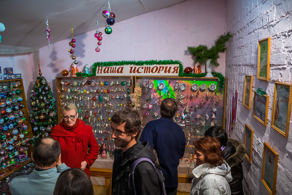 Новогодние игрушки в городе Карачев