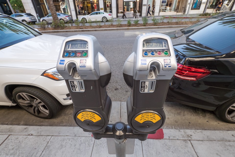 Парковочные автоматы в Лос-Анжелесе