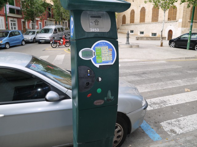Парковочный автомат в Пальме-Де-Майорка