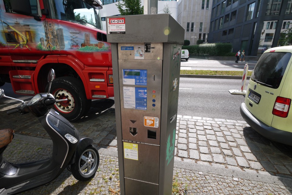 Парковочные автоматы в Берлине
