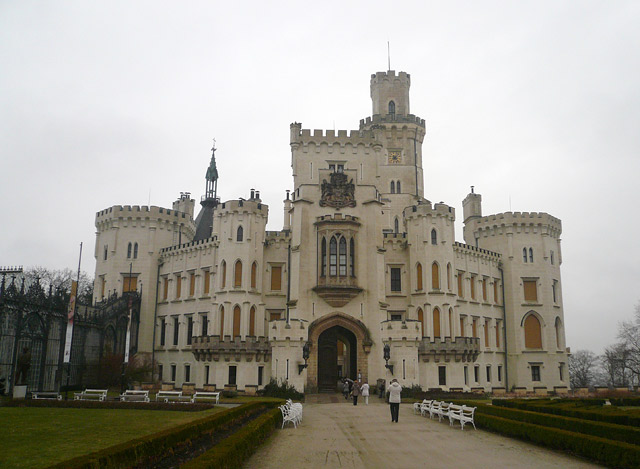 Замок Глубока-над-Влтавой