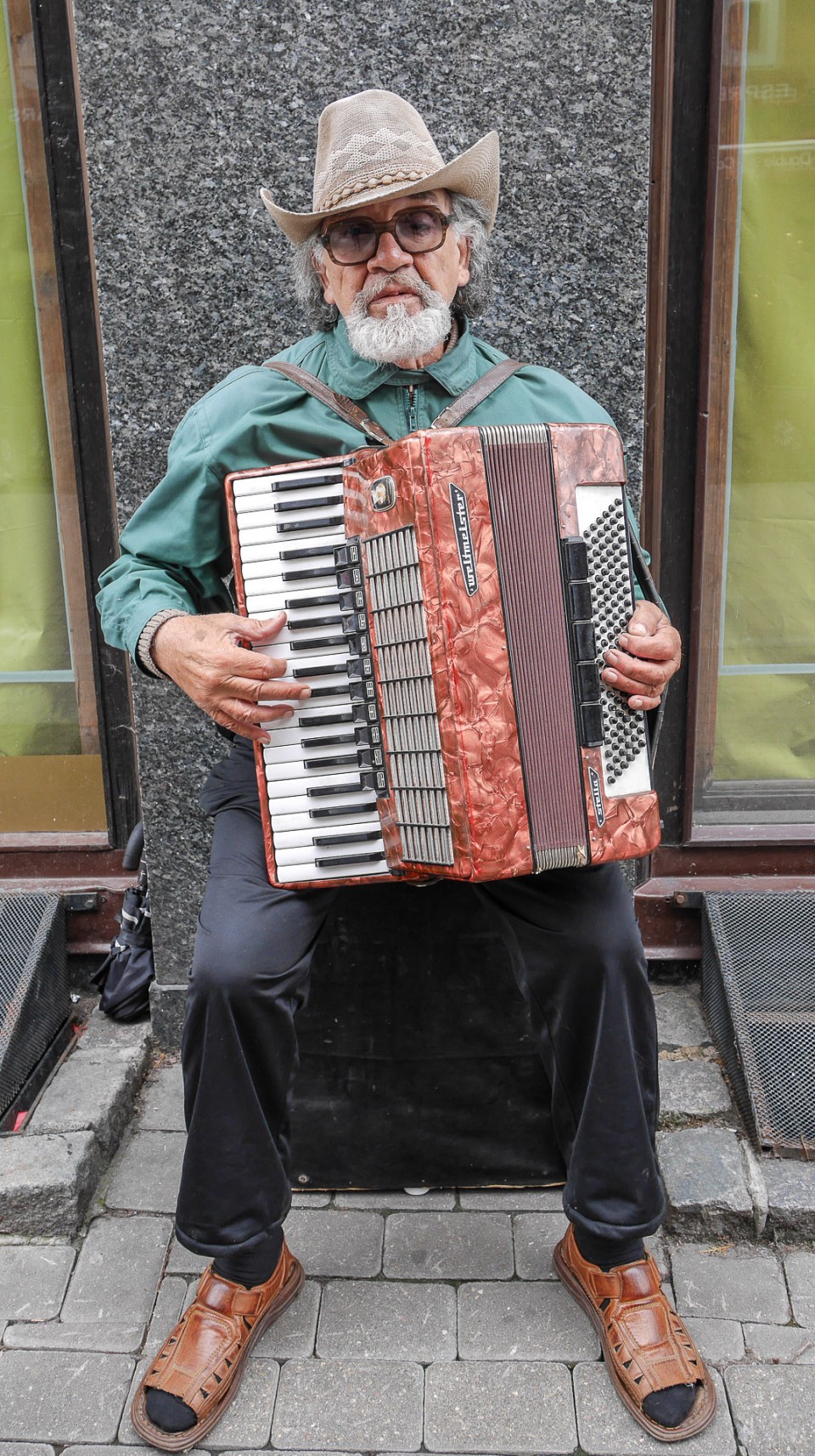 Музыкант в Риге
