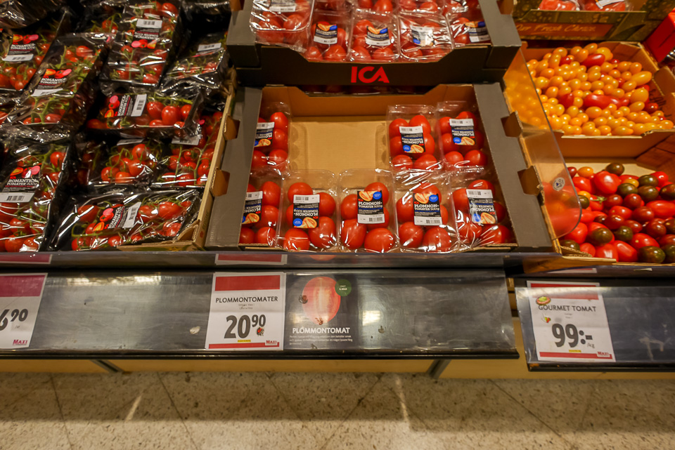 Цены в Стокгольме в Швеции
