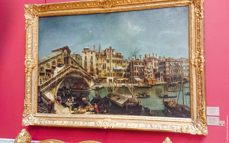 Картина мост в Венеции