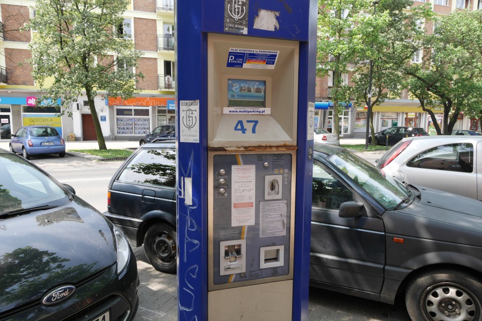 Парковочные автоматы в Гданьске
