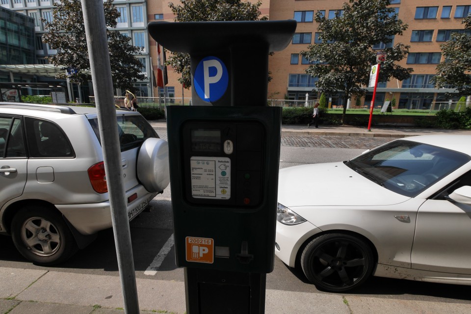 Парковочные автоматы в Гамбурге