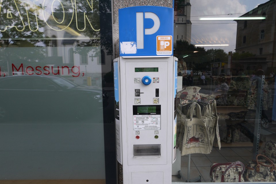 Парковочные автоматы в Зальцбурге