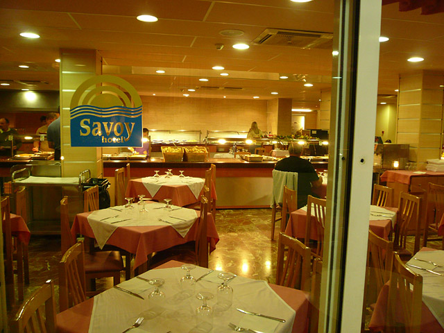 Отель Savoy. Шветский стол