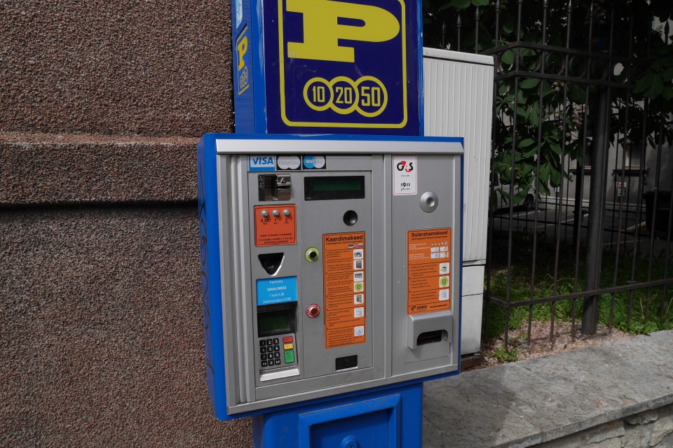 Парковочные автоматы в Таллине