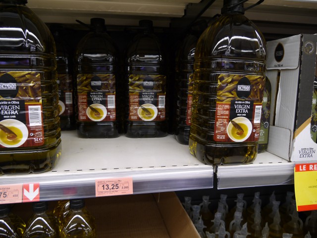Пять литров Extra virgin Olive Oil за 520 руб