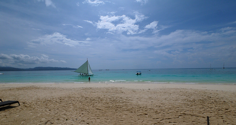 White beach. Боракай