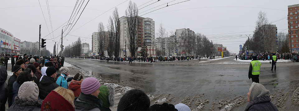 Олимпийский огонь в Курске