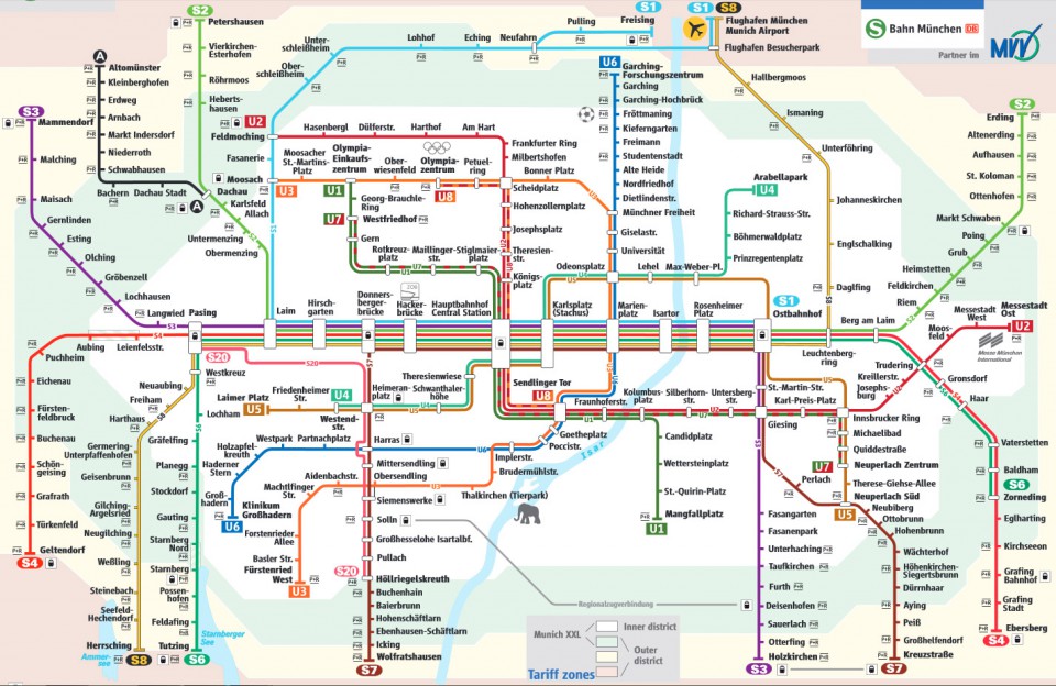 Метро в Мюнхене