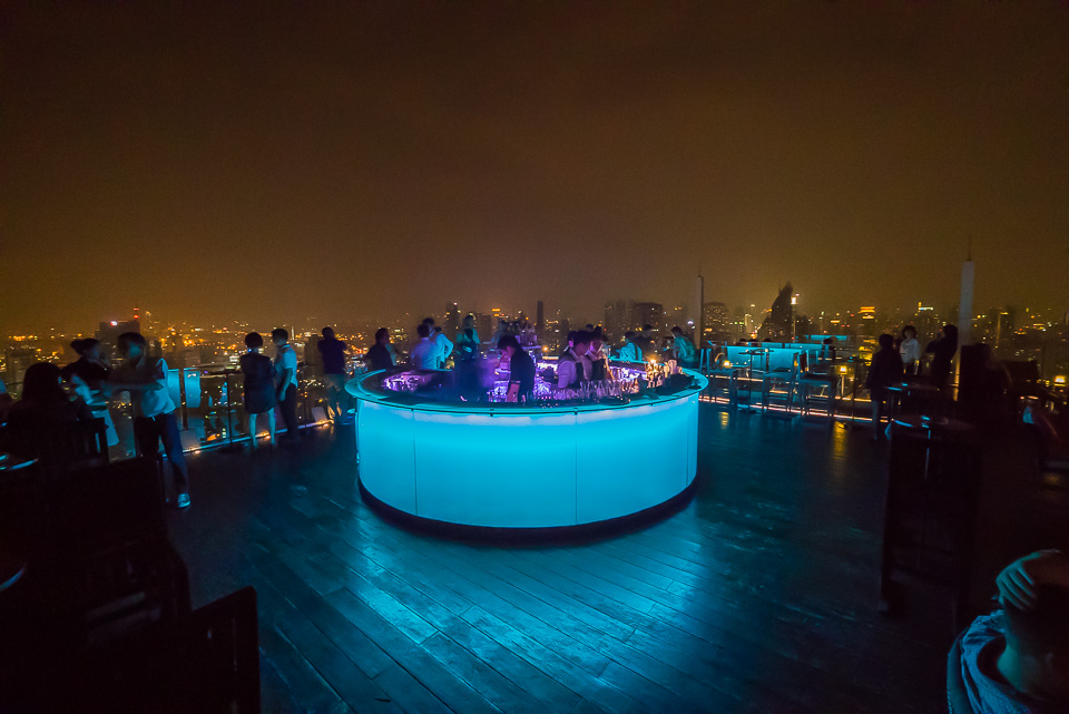 Octave Rooftop Bar at Bangkok Marriott