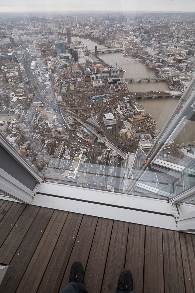 Смотровая площадка небоскреба Shard в Лондоне