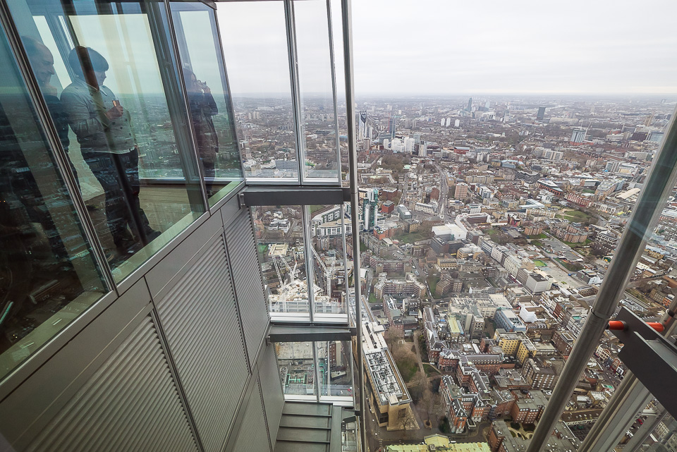 Смотровая площадка небоскреба Shard в Лондоне