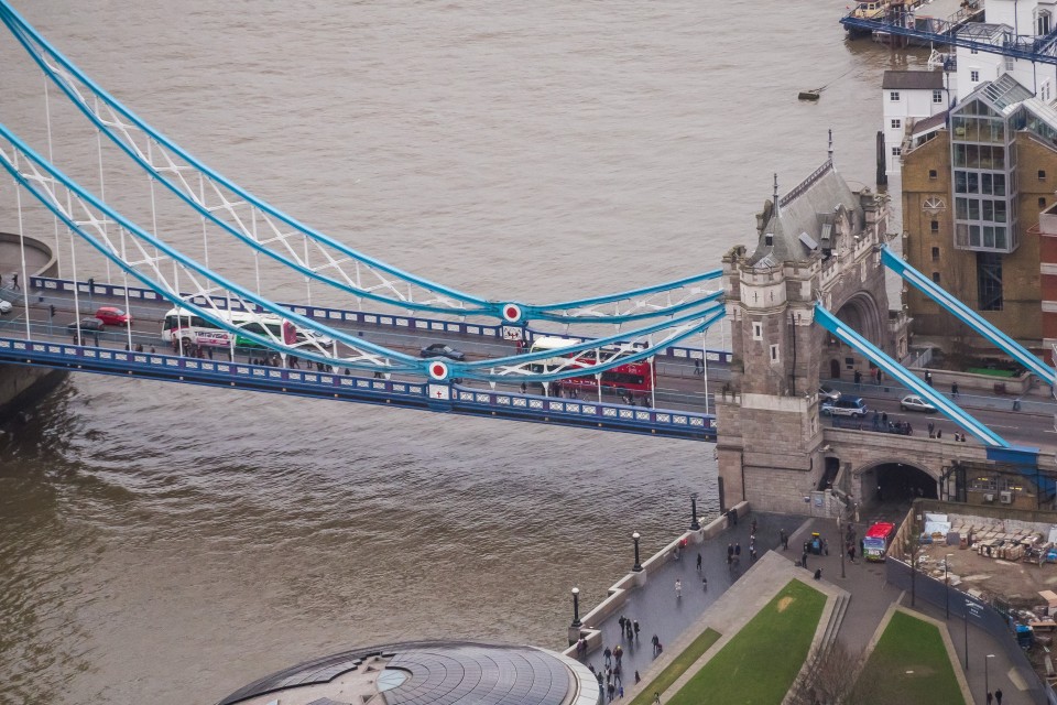 Смотровая площадка небоскреба Shard в Лондоне