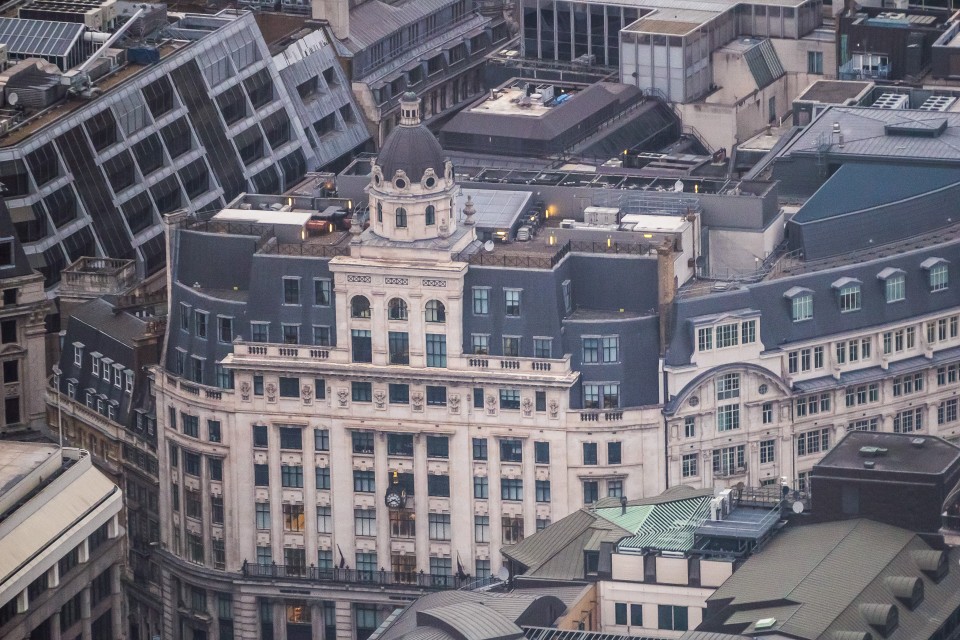 Смотровая площадка небоскреба Shard в Лондоне