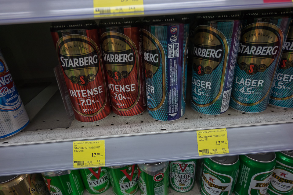 Цены в Гонконге