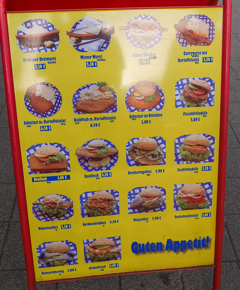 Цены в Гамбурге, Германия