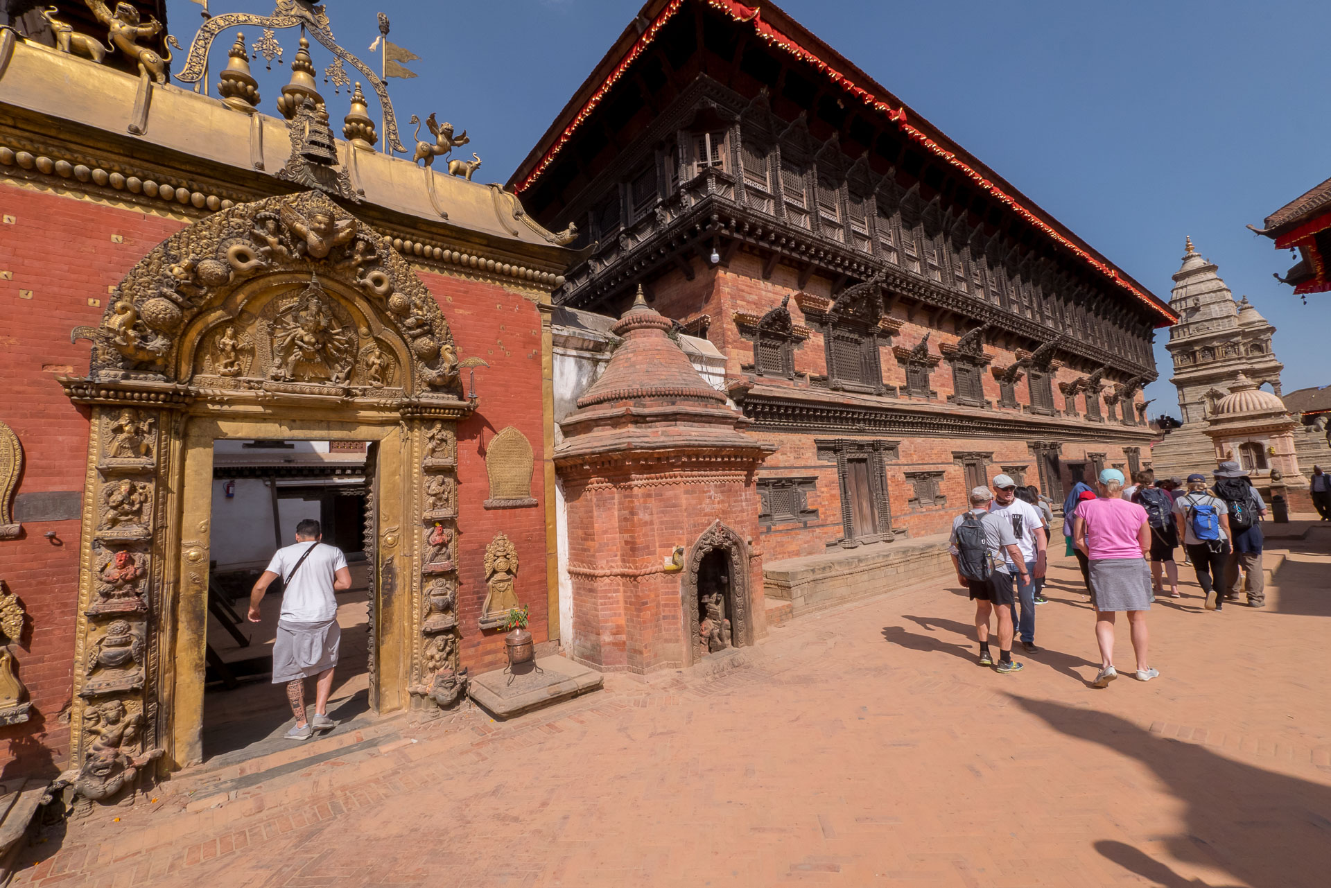 Бхактапур (Bhaktapur) — древний город недалеко от Катманду, Непал.