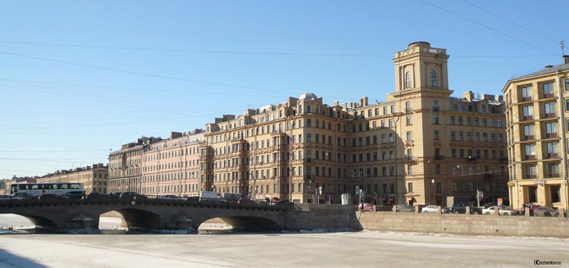 Санкт-Петербург. Набережная реки Фонтанки