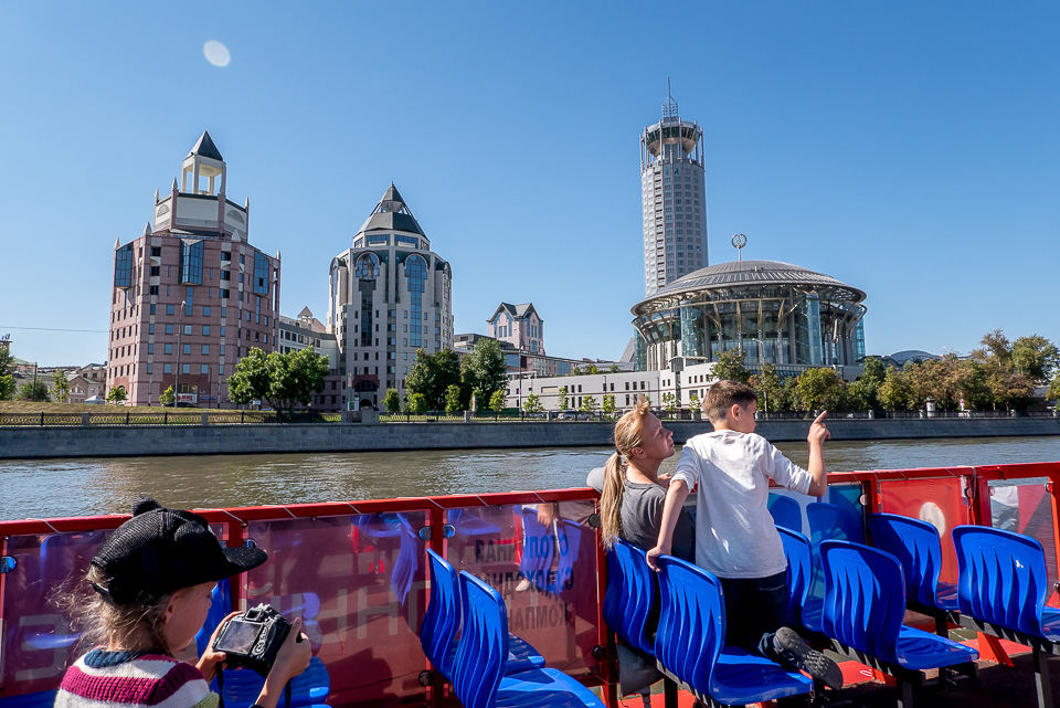 Москва на кораблике 2015