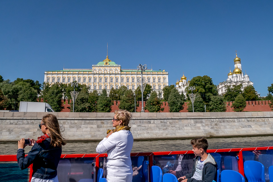 Москва на кораблике 2015