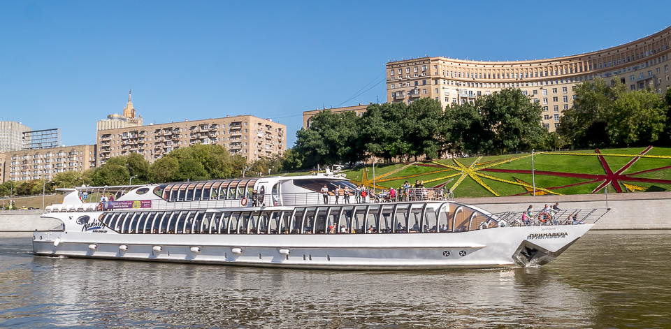 Москва на кораблике 2015