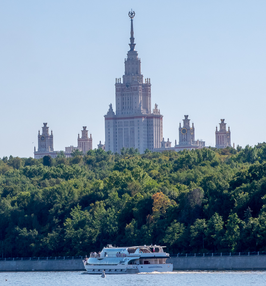 Москва на кораблике 2015