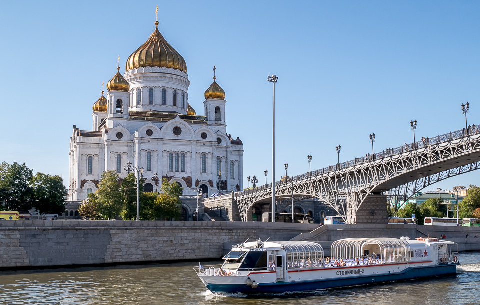 Москва на кораблике 2015